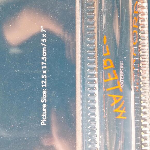 NWT Waterford Crystal Glencove Picture Frame 5x7 - Picture 3 of 5